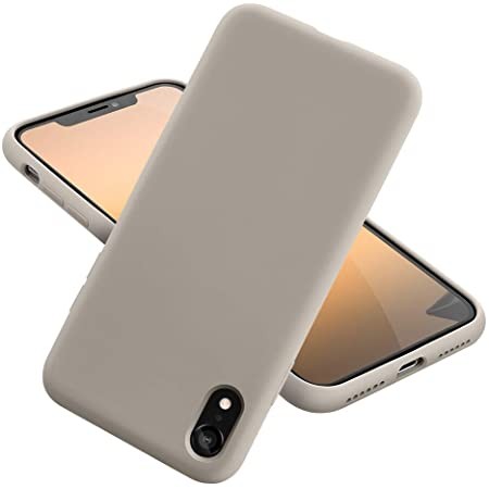 iPhone XR Silicone Case Beige