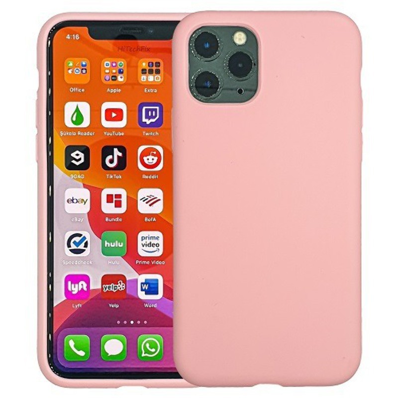 iPhone 11 Pro Max Silicone Case Pink