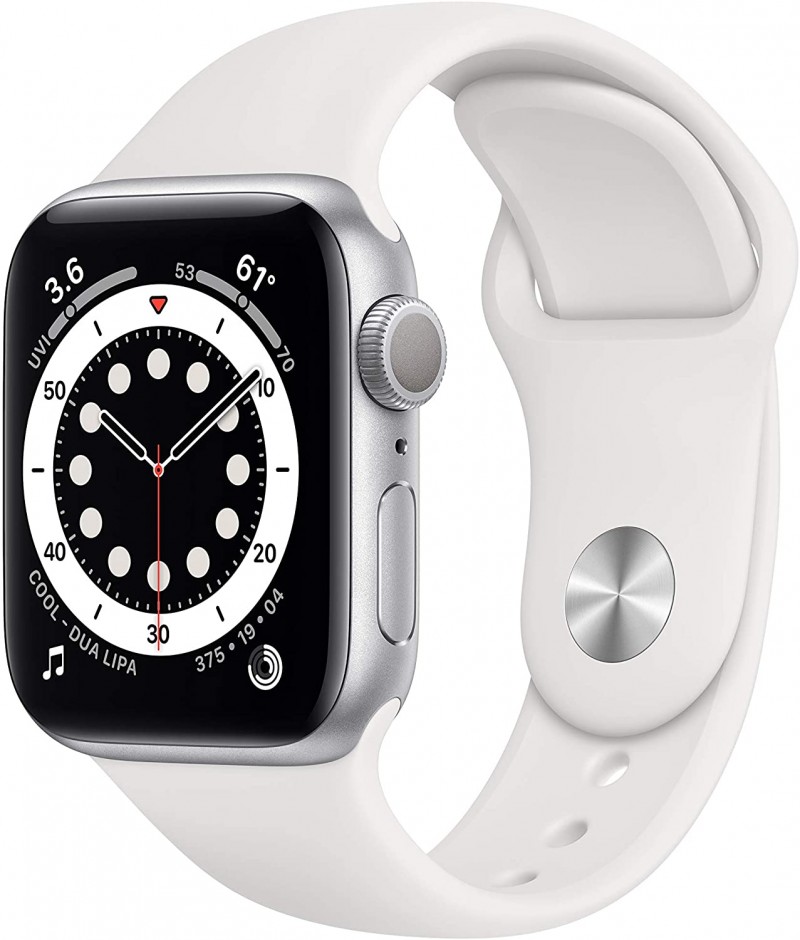 New Apple Watch Series 6 (GPS, 40mm) - White Sport