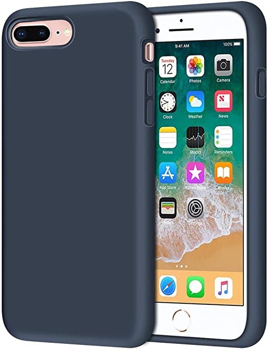 iPhone 7/8 Plus Silicone Case Navy Blue