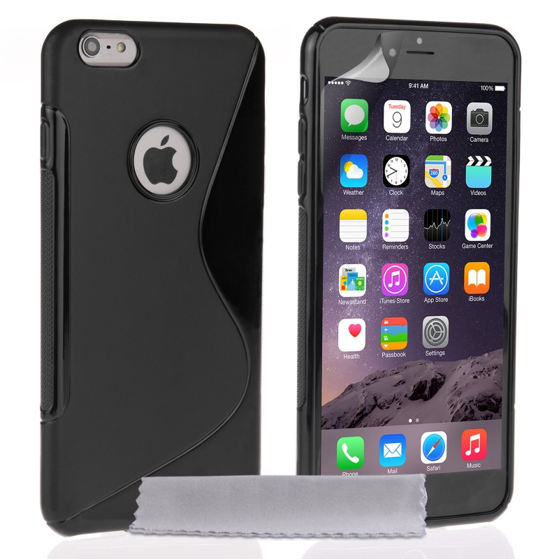 iPhone 6/6S Plus Silicone Case Black