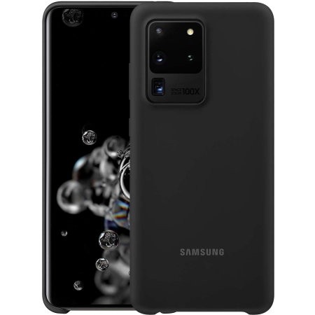 Samsung Galaxy S20 Ultra Silicone Case Zwart