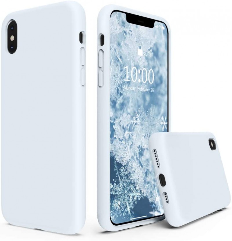 iPhone X/XS Silicone Case Beige