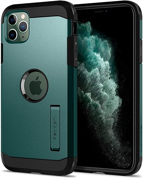 Spigen iPhone 11 Pro Max Slim Armor Case Green
