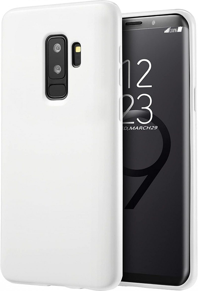 Samsung Galaxy S9 Silicone Case White