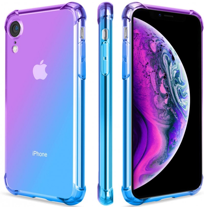 iPhone XR Silicone Case Lavender Blue