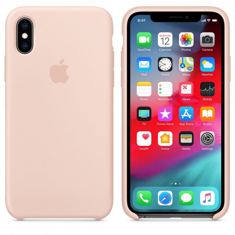 iPhone X/XS Silicone Case Pink